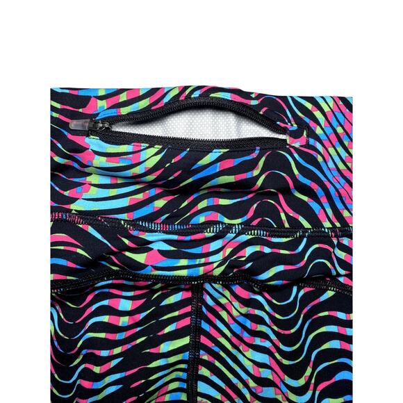 Nike Dri-FIT Kids XL Multicolored Cropped Yoga Pants - Picture 5 of 6